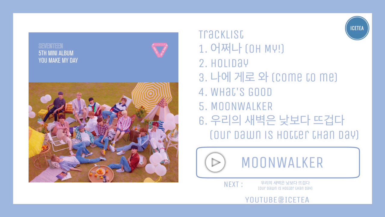 Detail Seventeen You Make My Day Album Nomer 35