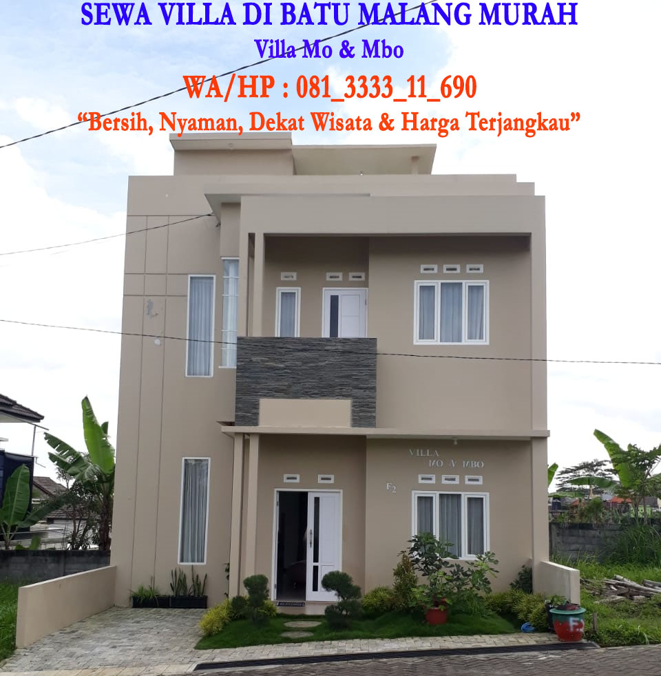 Detail Sewa Villa 1 Rumah Di Batu Malang Nomer 44