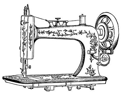 Detail Sewing Machine Clipart Nomer 10