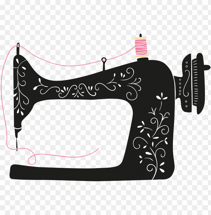 Detail Sewing Machine Clipart Nomer 15