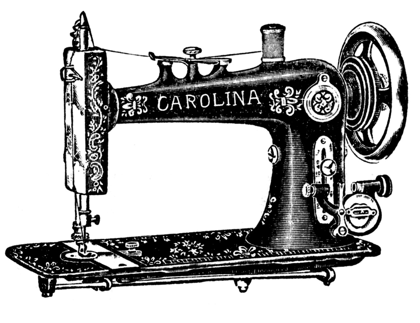 Detail Sewing Machine Clipart Nomer 20