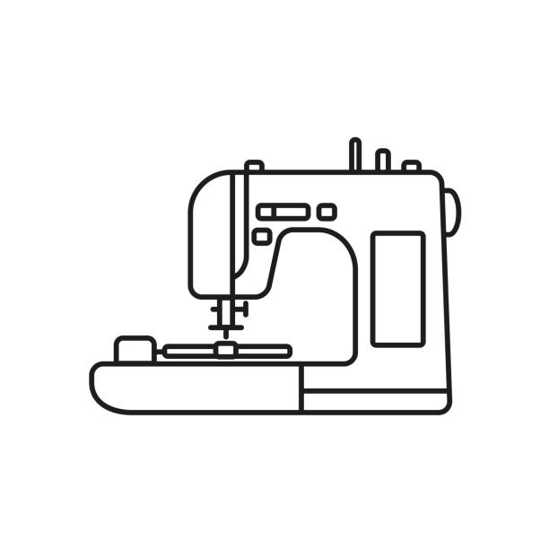 Detail Sewing Machine Clipart Nomer 32