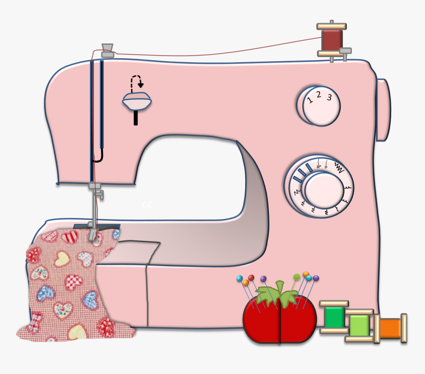 Detail Sewing Machine Images Clip Art Nomer 3