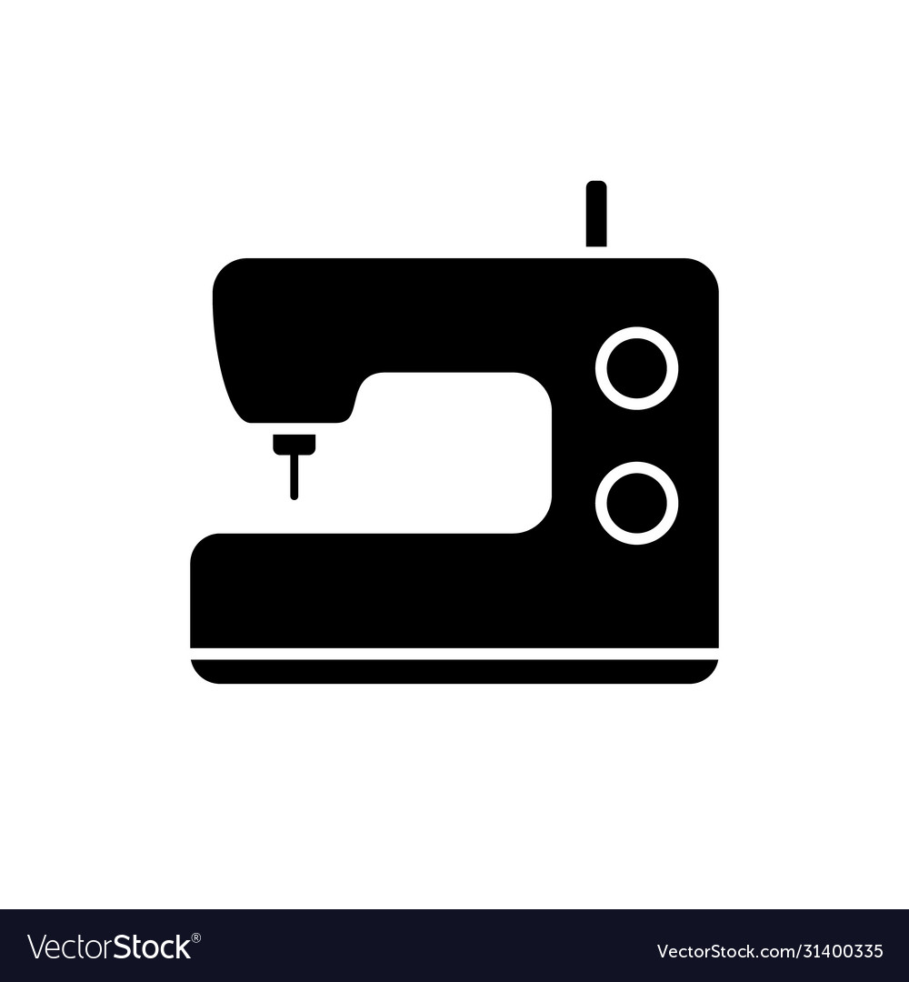 Detail Sewing Machine Silhouette Clip Art Nomer 24