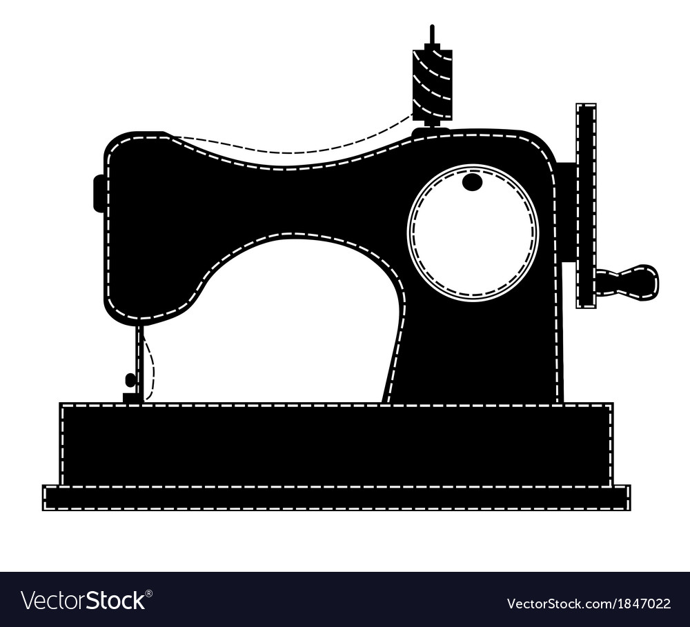 Detail Sewing Machine Vector Png Nomer 6