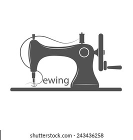 Detail Sewing Machine Vector Png Nomer 50