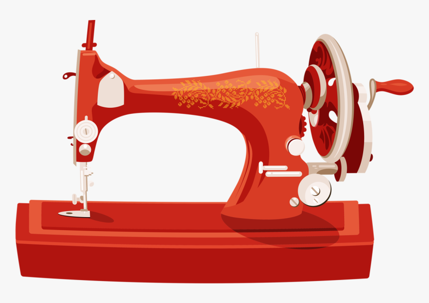 Detail Sewing Machine Vector Png Nomer 10