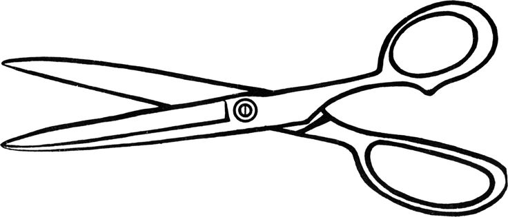 Detail Sewing Scissors Clipart Nomer 13