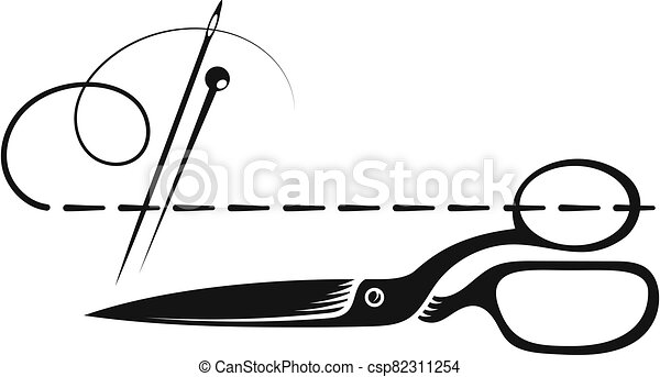 Detail Sewing Scissors Clipart Nomer 24