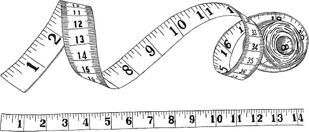 Detail Sewing Tape Measure Clipart Nomer 3