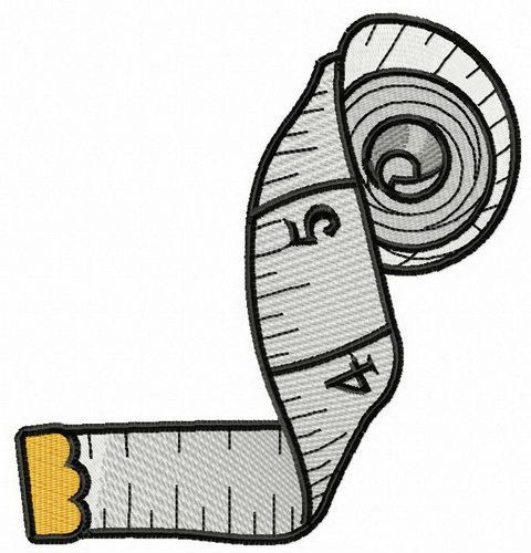 Detail Sewing Tape Measure Clipart Nomer 33