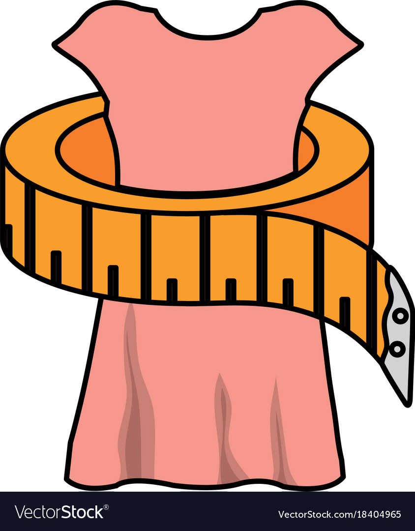 Detail Sewing Tape Measure Clipart Nomer 4