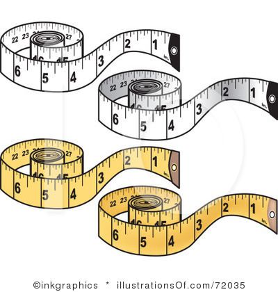 Detail Sewing Tape Measure Clipart Nomer 6