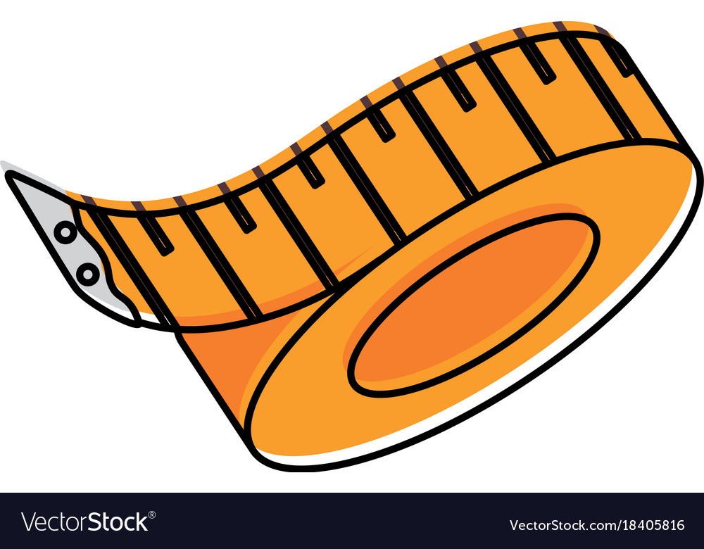 Detail Sewing Tape Measure Clipart Nomer 8