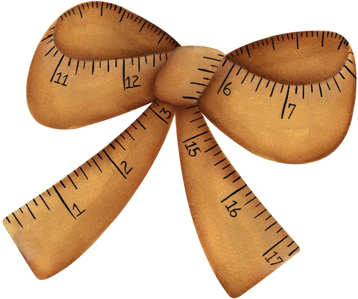 Detail Sewing Tape Measure Clipart Nomer 9