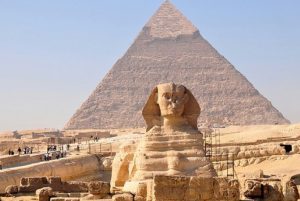 Detail Sfinks Agung Giza Nomer 2