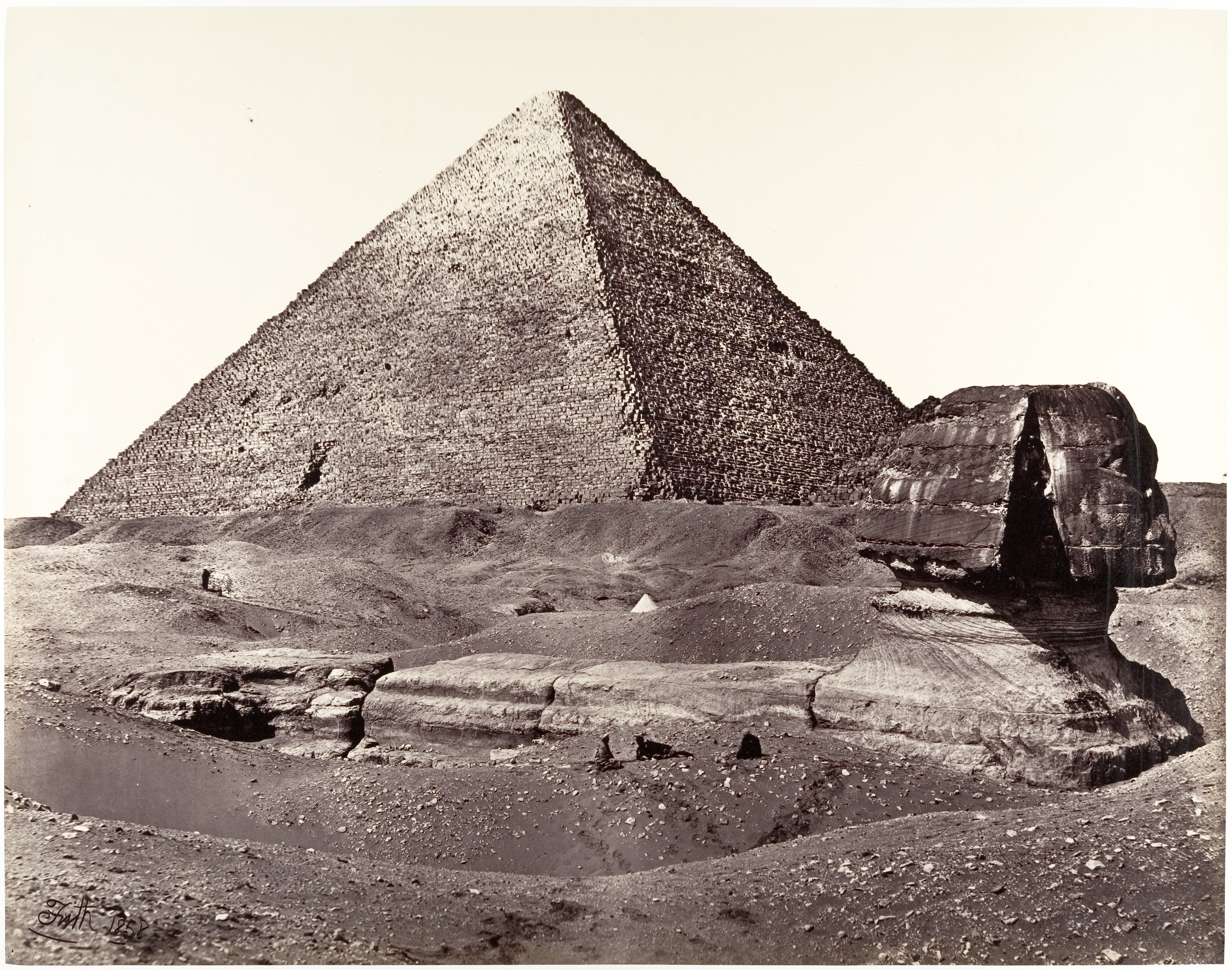 Detail Sfinks Agung Giza Nomer 30