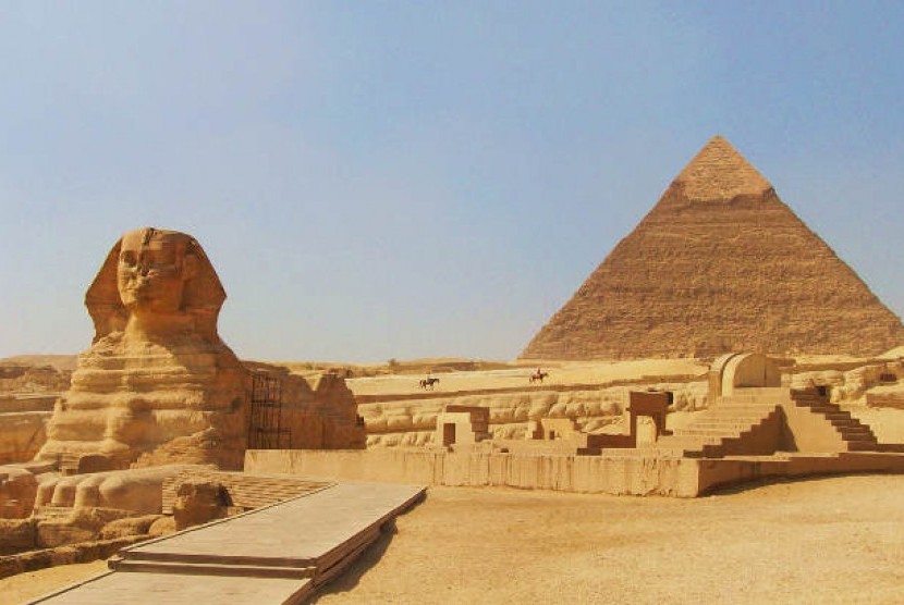 Detail Sfinks Agung Giza Nomer 34