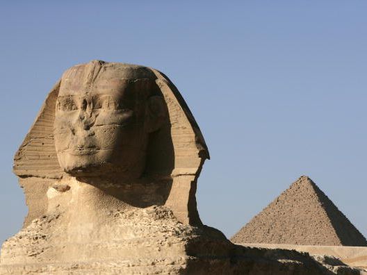Detail Sfinks Agung Giza Nomer 41