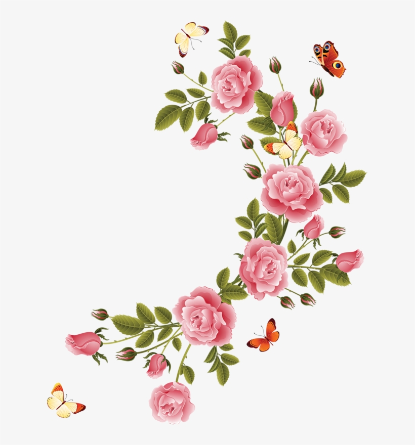 Detail Shabby Chic Flower Vector Nomer 20