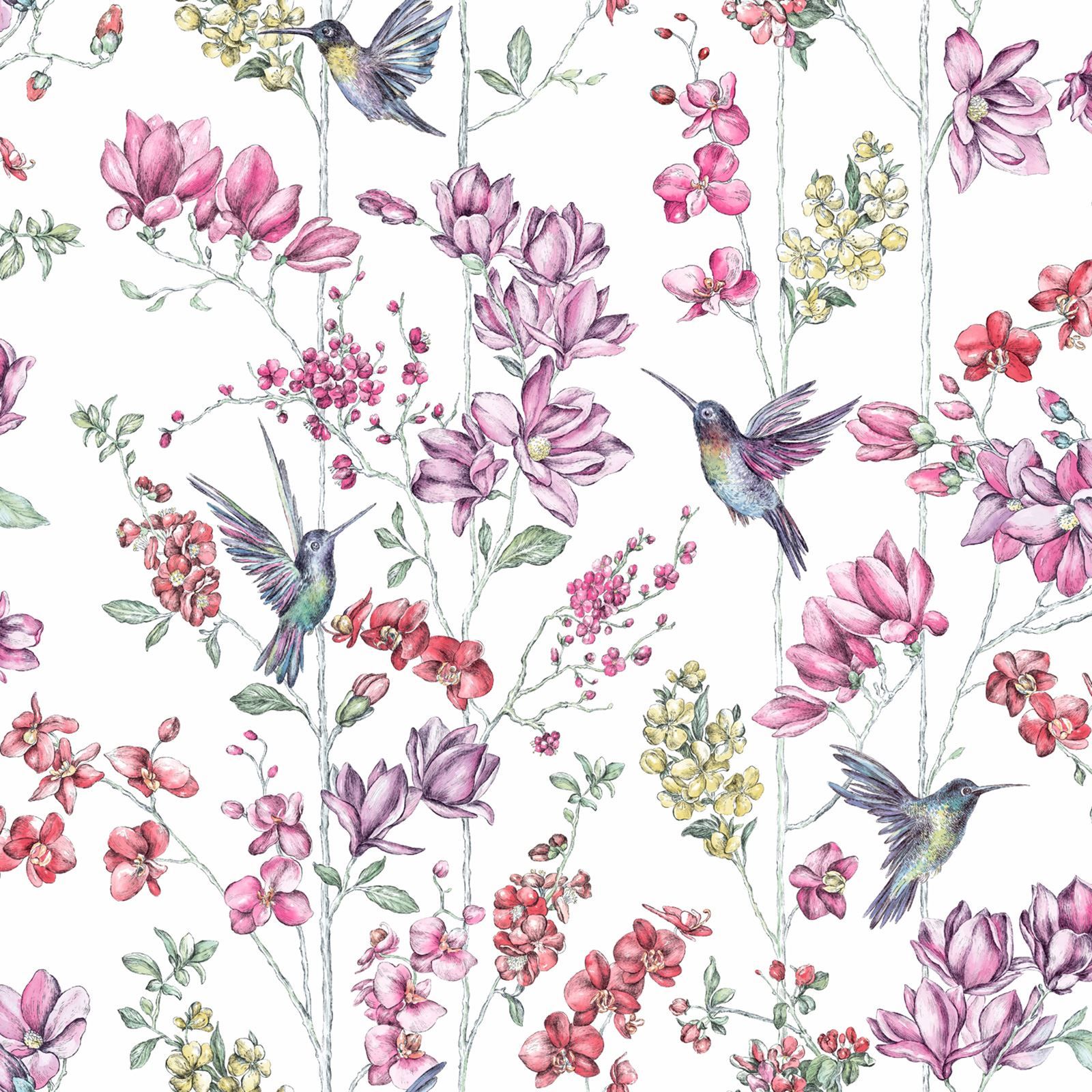 Detail Shabby Chic Flower Wallpaper Nomer 22