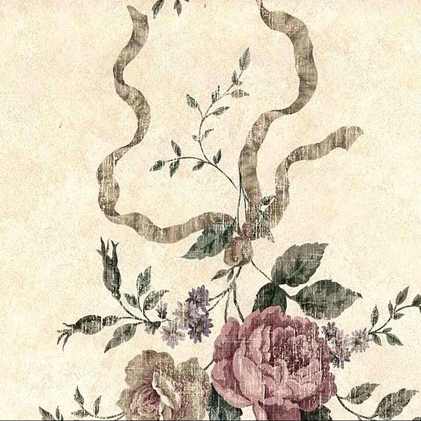 Detail Shabby Chic Flower Wallpaper Nomer 23