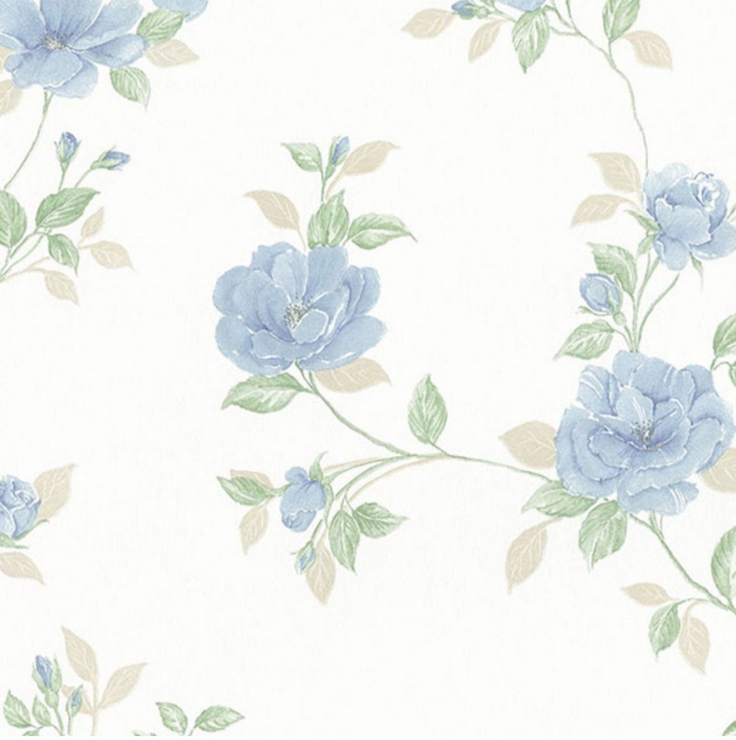 Detail Shabby Chic Flower Wallpaper Nomer 25