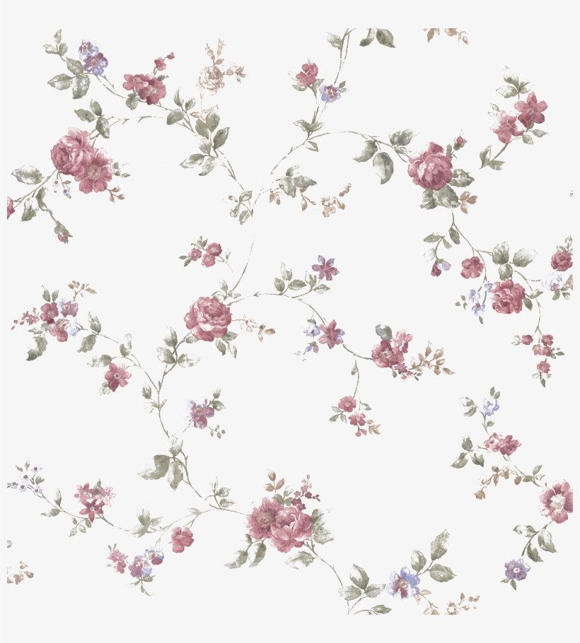 Detail Shabby Chic Flower Wallpaper Nomer 46