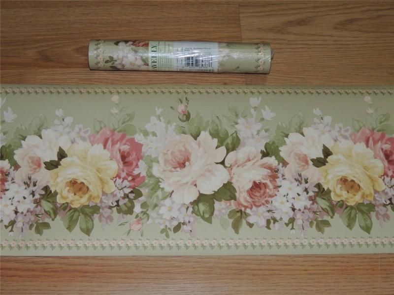 Detail Shabby Chic Wallpaper Border Nomer 14