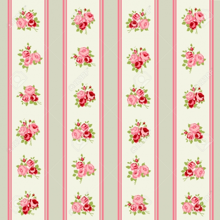 Detail Shabby Chic Wallpaper Border Nomer 5