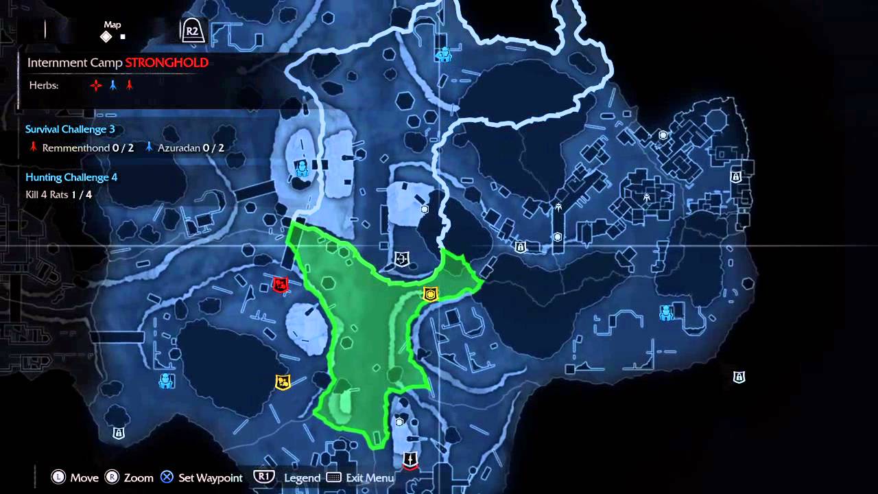 Detail Shadow Of Mordor Map Nomer 16