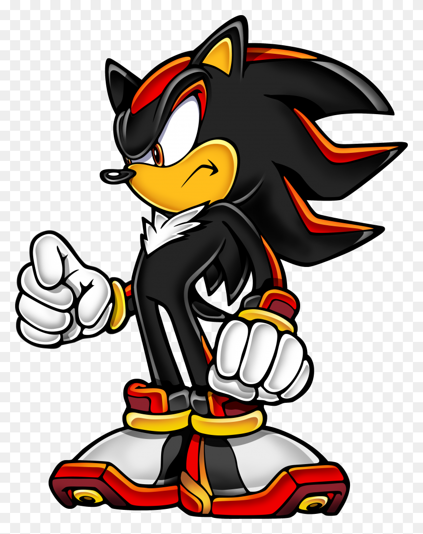 Detail Shadow Sonic Clipart Nomer 11