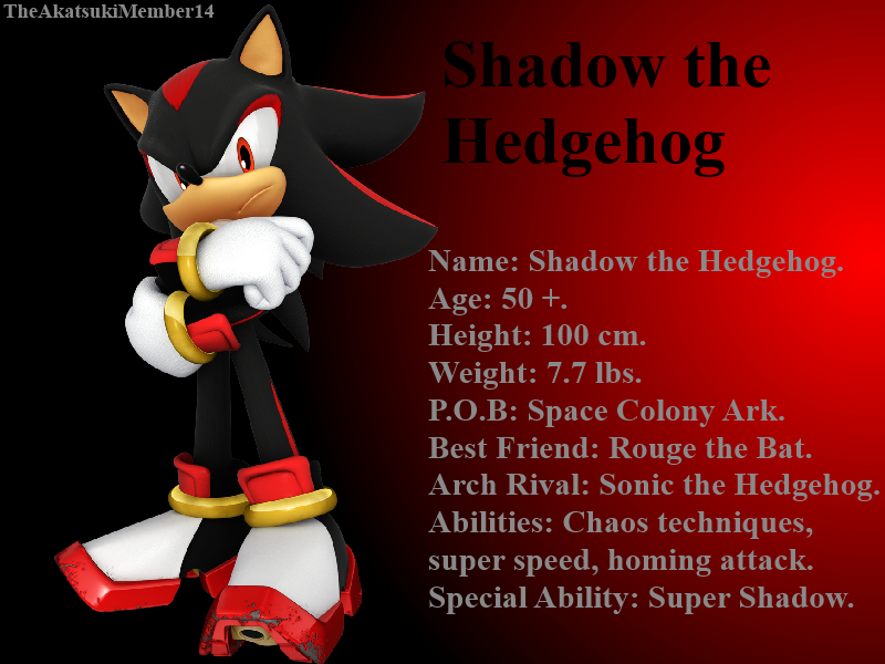 Detail Shadow The Hedgehog Basketball Nomer 34