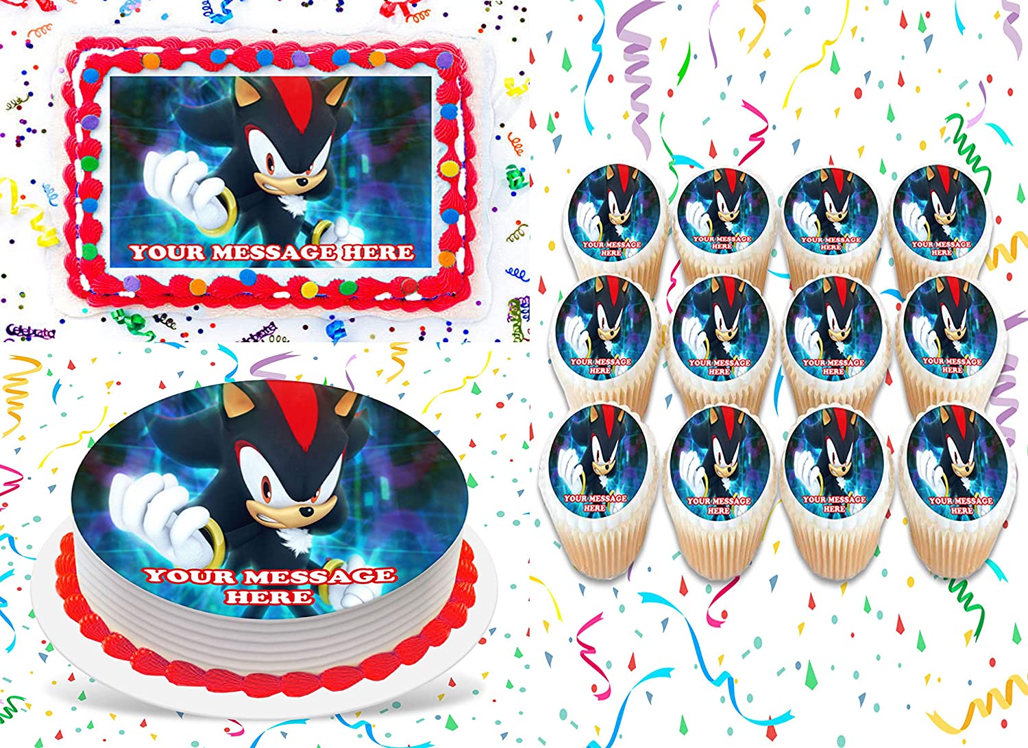 Detail Shadow The Hedgehog Birthday Cake Nomer 28