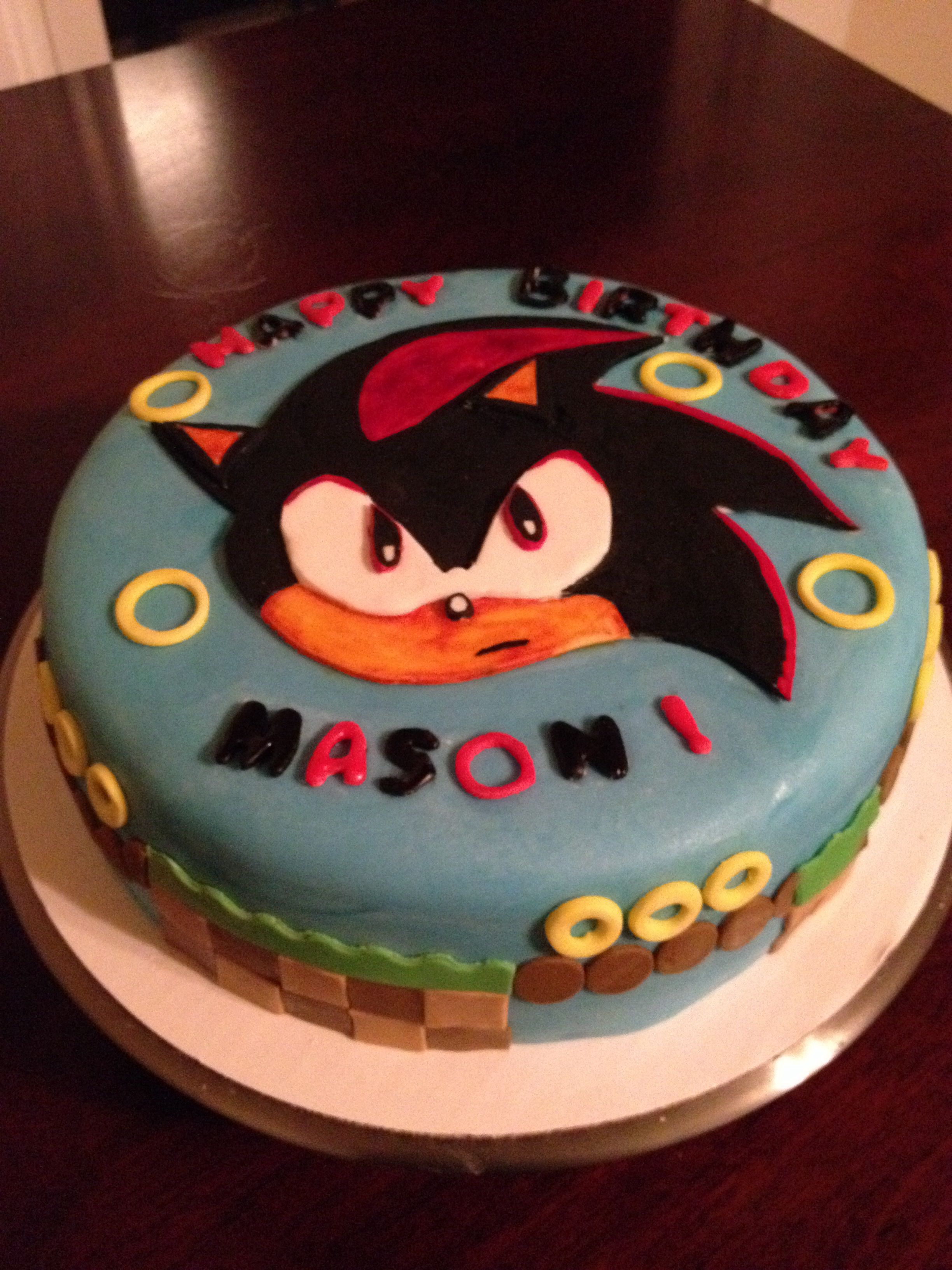 Detail Shadow The Hedgehog Birthday Cake Nomer 5