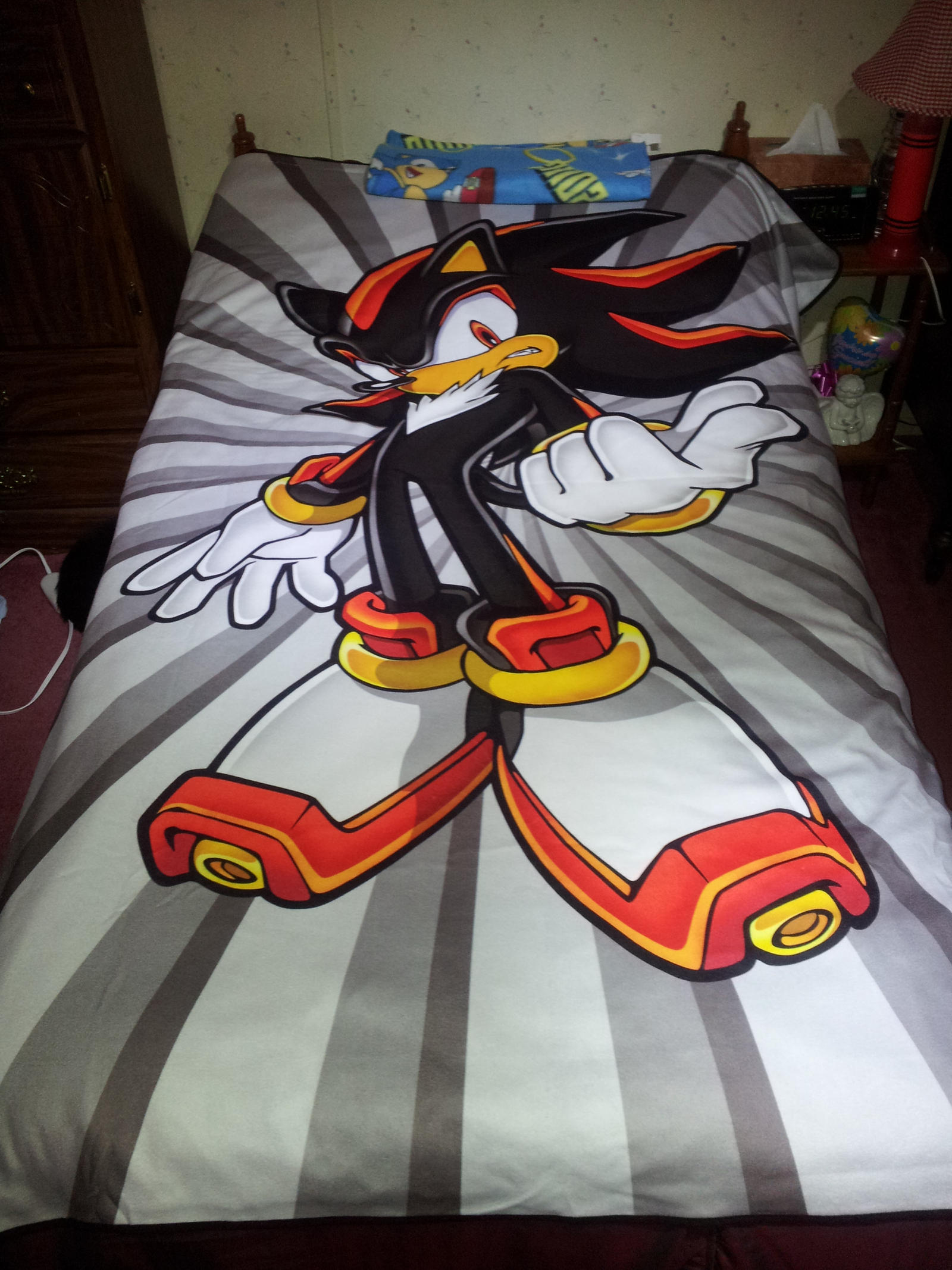 Detail Shadow The Hedgehog Blanket Nomer 13