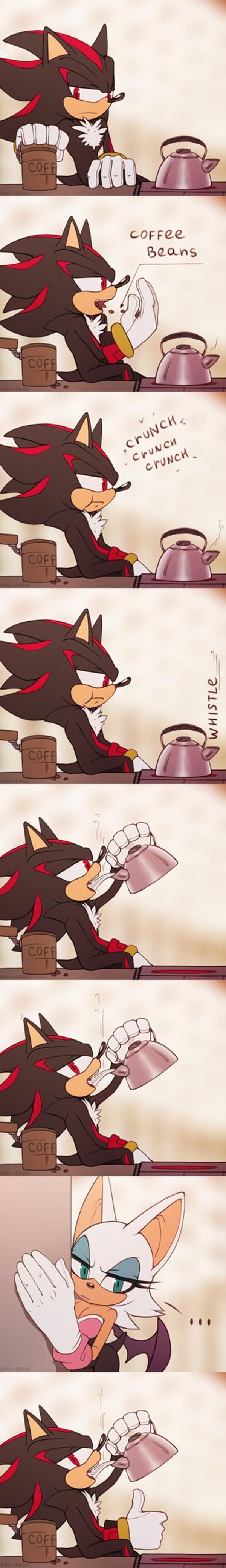 Detail Shadow The Hedgehog Coffee Beans Nomer 4