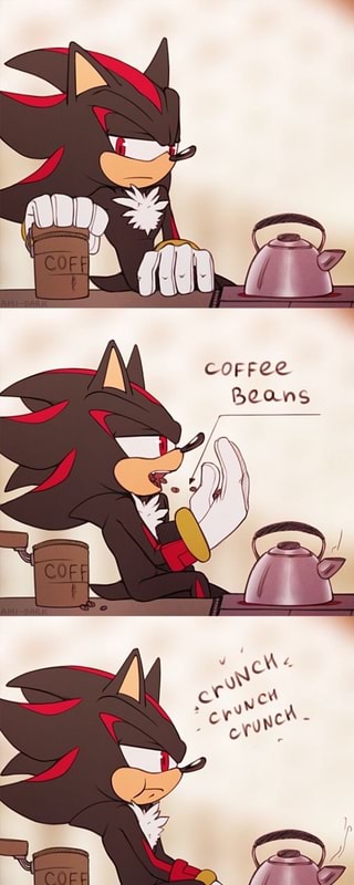 Detail Shadow The Hedgehog Coffee Beans Nomer 50