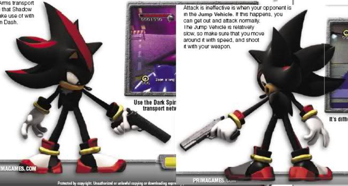 Detail Shadow The Hedgehog Gun Statue Nomer 12