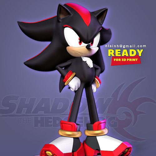 Detail Shadow The Hedgehog Gun Statue Nomer 22