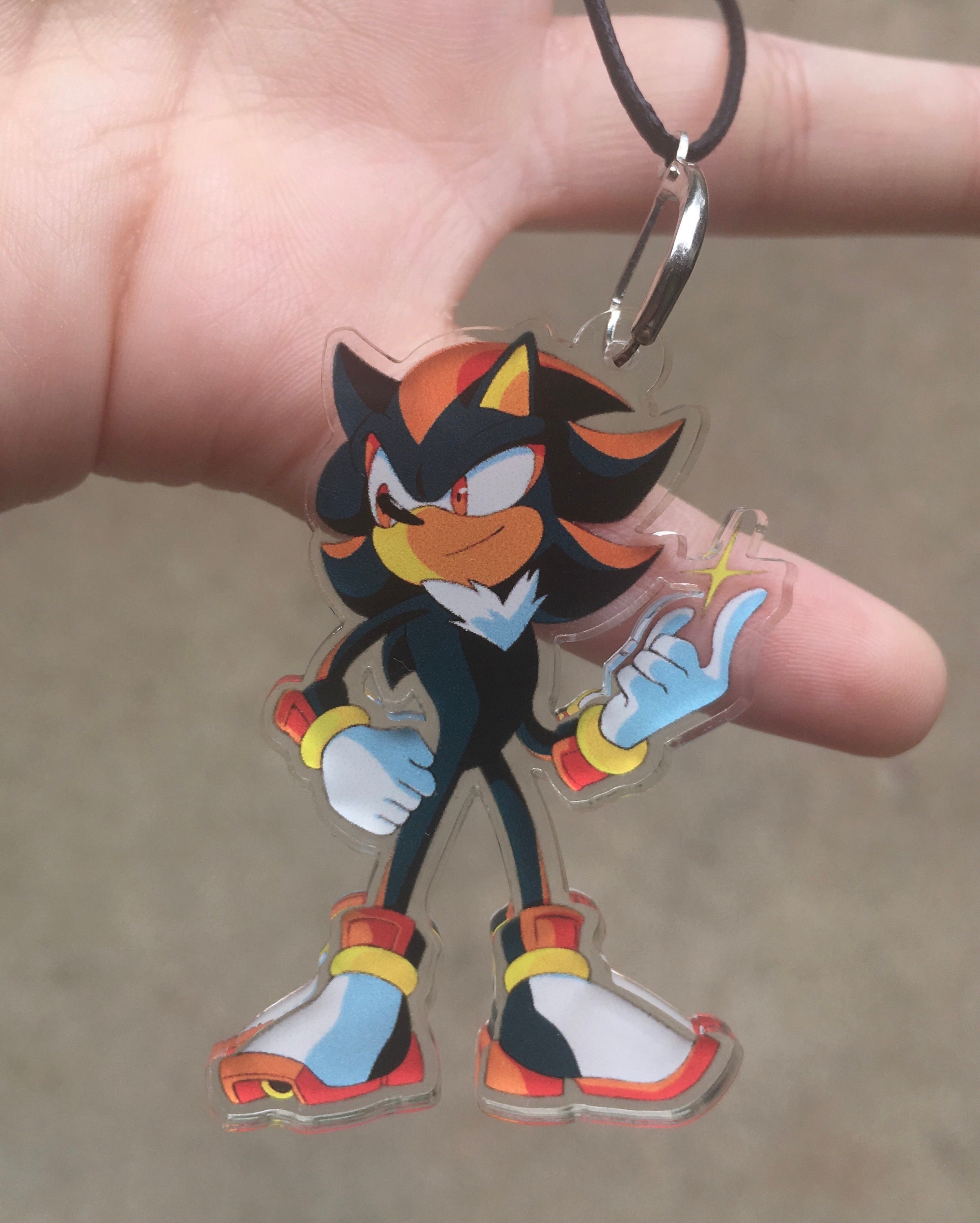 Detail Shadow The Hedgehog Keychain Nomer 5