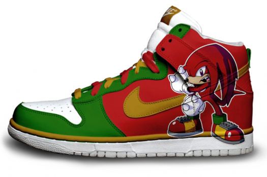 Detail Shadow The Hedgehog Shoes Nike Nomer 17