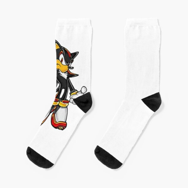 Detail Shadow The Hedgehog Socks Nomer 5