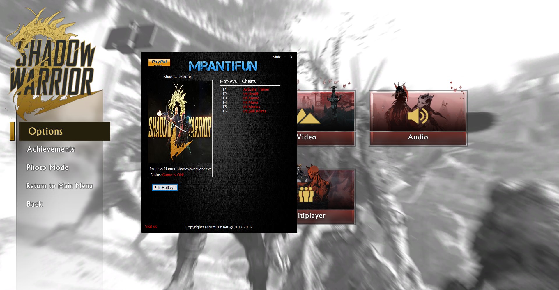 Detail Shadow Warrior 2 Trainer Nomer 3