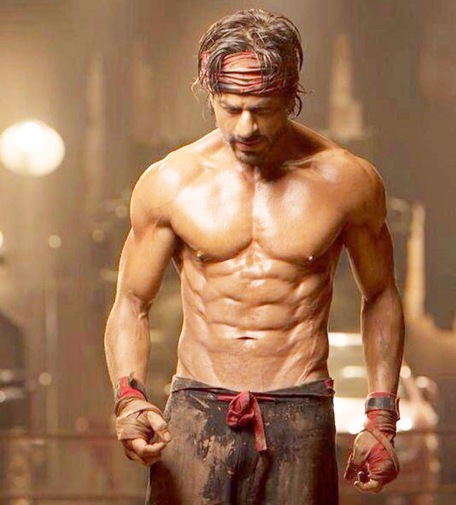 Detail Shahrukh Khan Six Pack Nomer 4