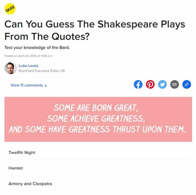 Detail Shakespeare Quotes From Plays Nomer 37