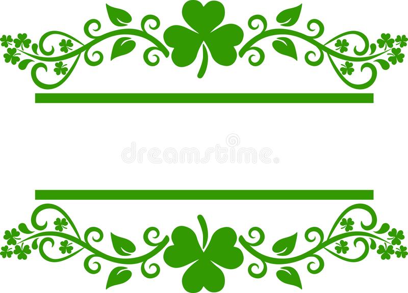 Detail Shamrock Banner Clipart Nomer 5