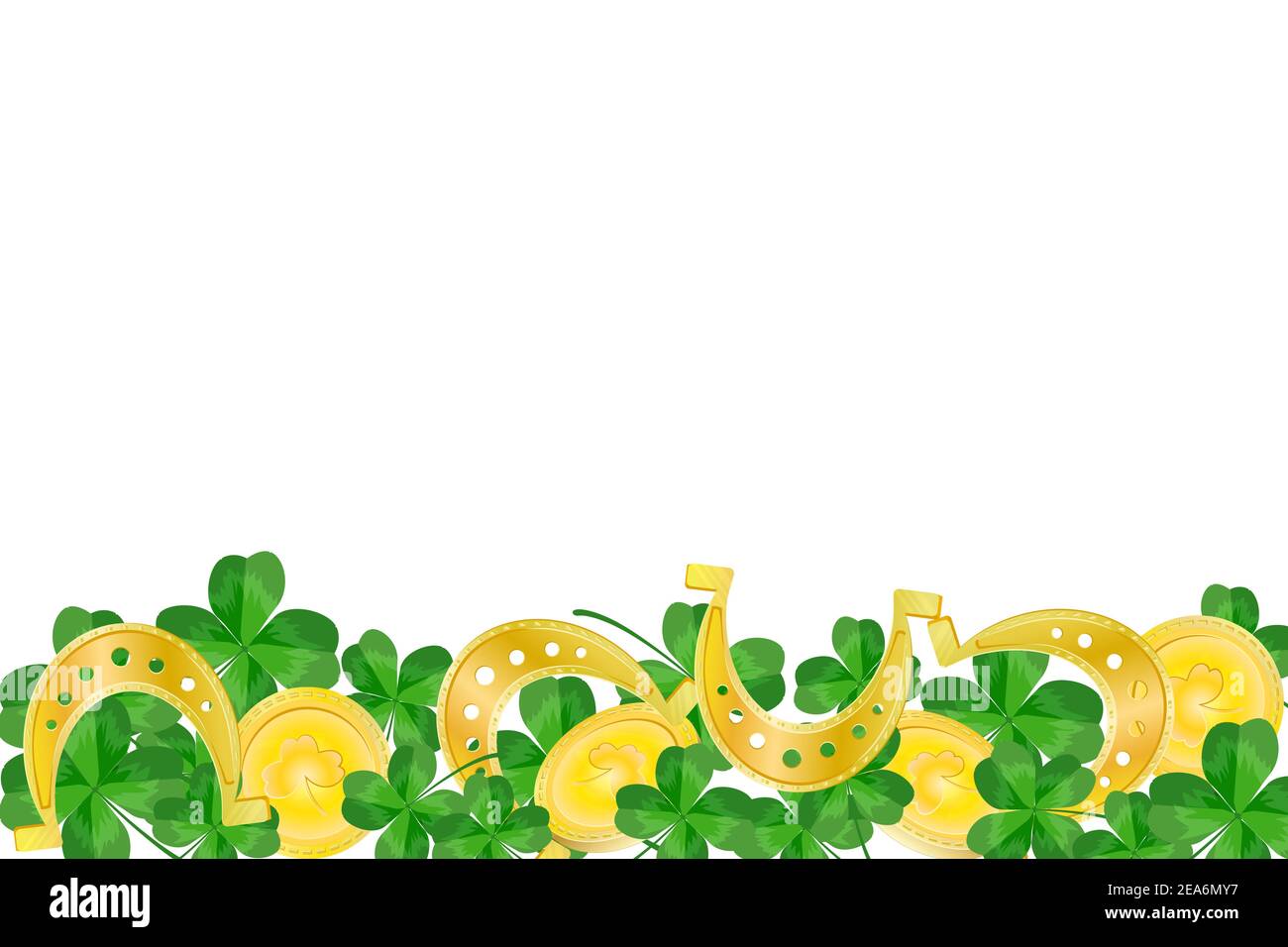 Detail Shamrock Banner Clipart Nomer 50