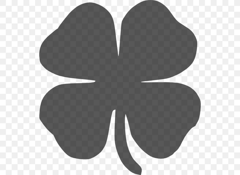 Detail Shamrock Black And White Clipart Nomer 18