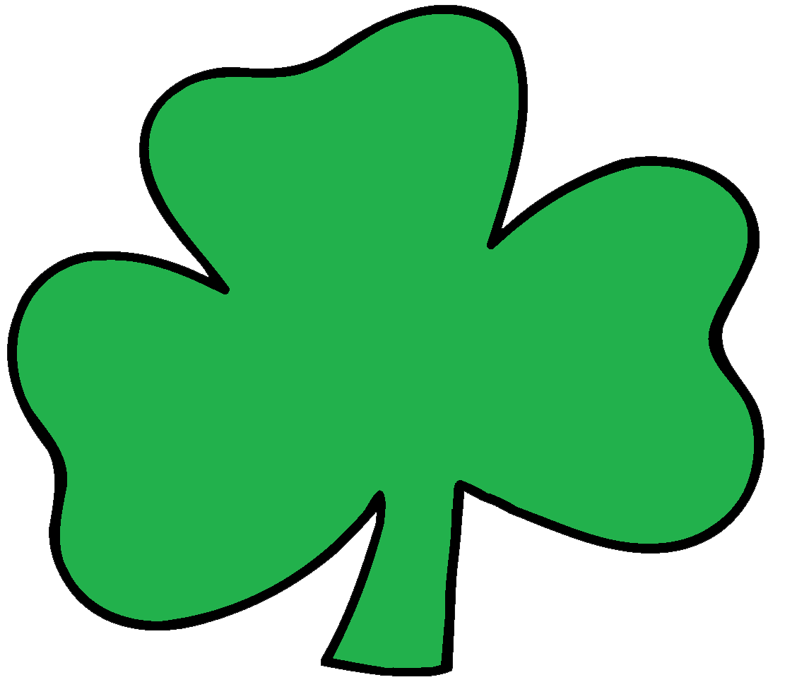 Detail Shamrock Clipart Nomer 6